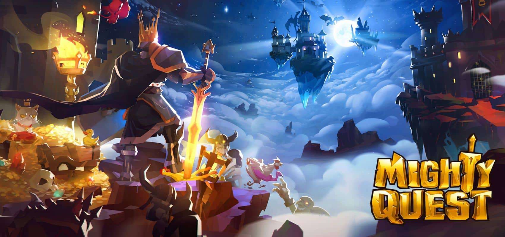 Join the Mighty Quest for Epic Loot on iOS and Android right now! Big Games Machine