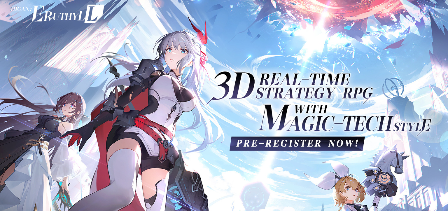 BILIBILI’S 3D Real-Time Strategy Mobile RPG, Higan: Eruthyll, is Coming Soon!