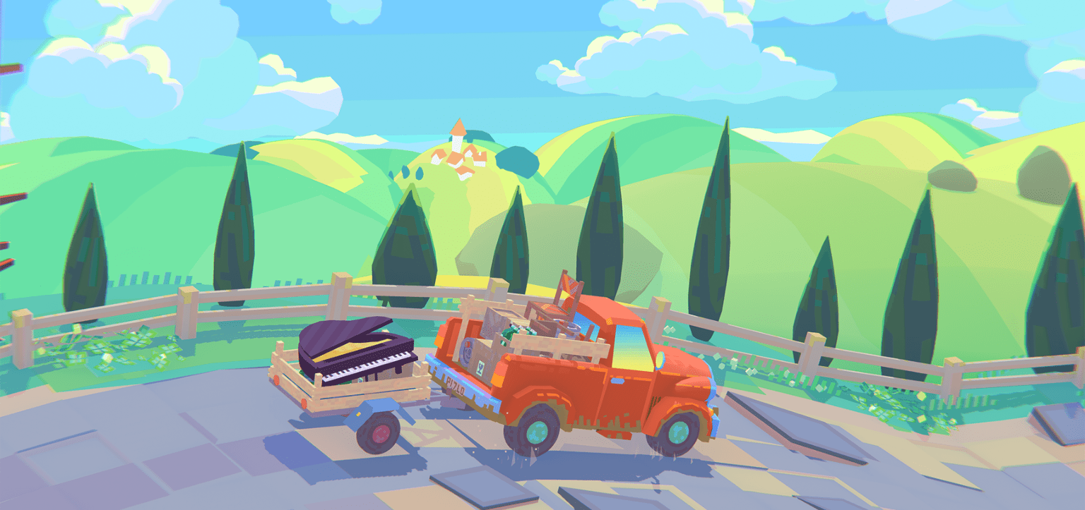 Drive your pickup truck, deliver goods,  and unravel small-town mysteries in TRUCKFUL