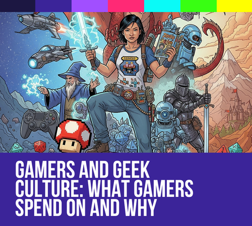 Report: Gamers and Geek Culture: What Gamers Spend On and Why