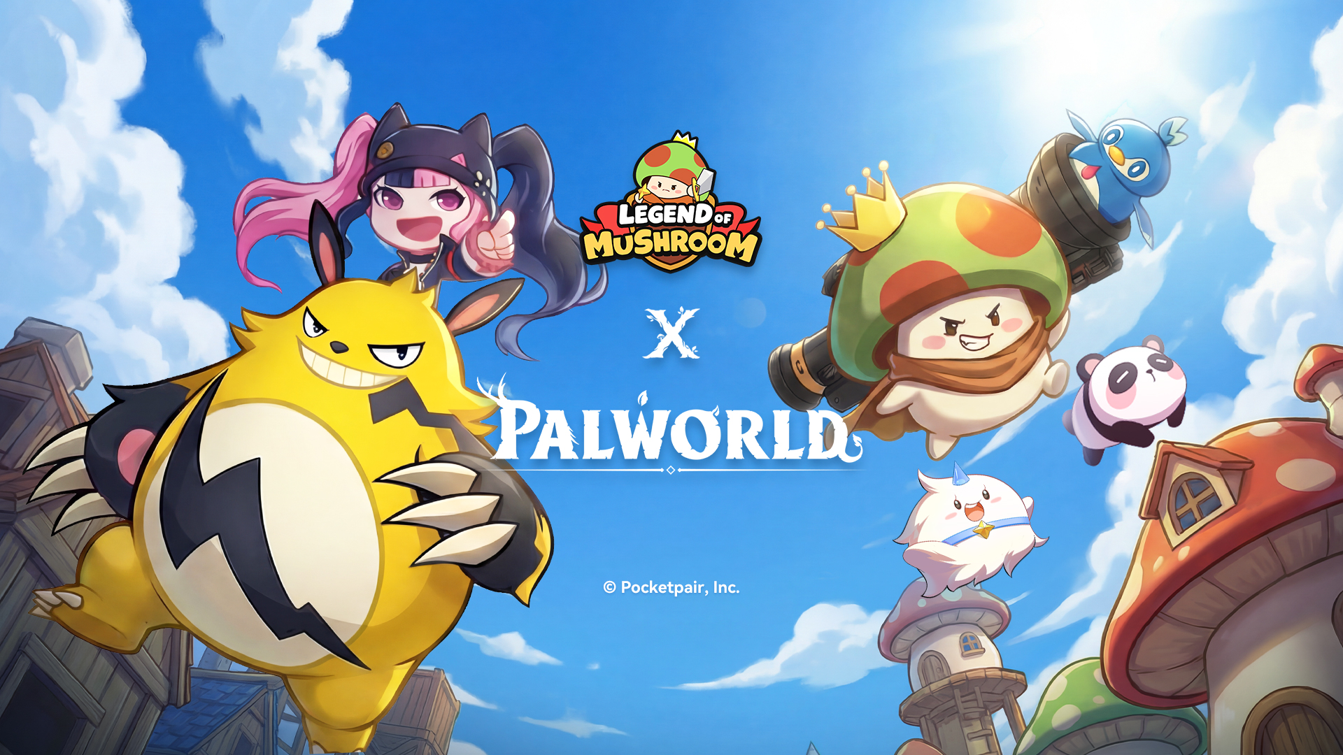 Palworld crashes Legend of Mushroom’s 2nd anniversary party in a limited-time collaboration!